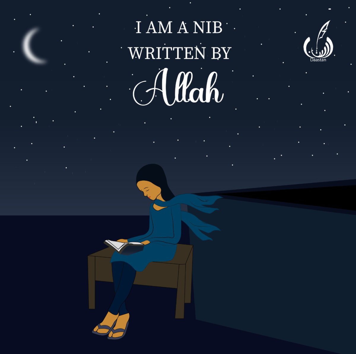 I am a nib written by Allah- poetry book about self-love